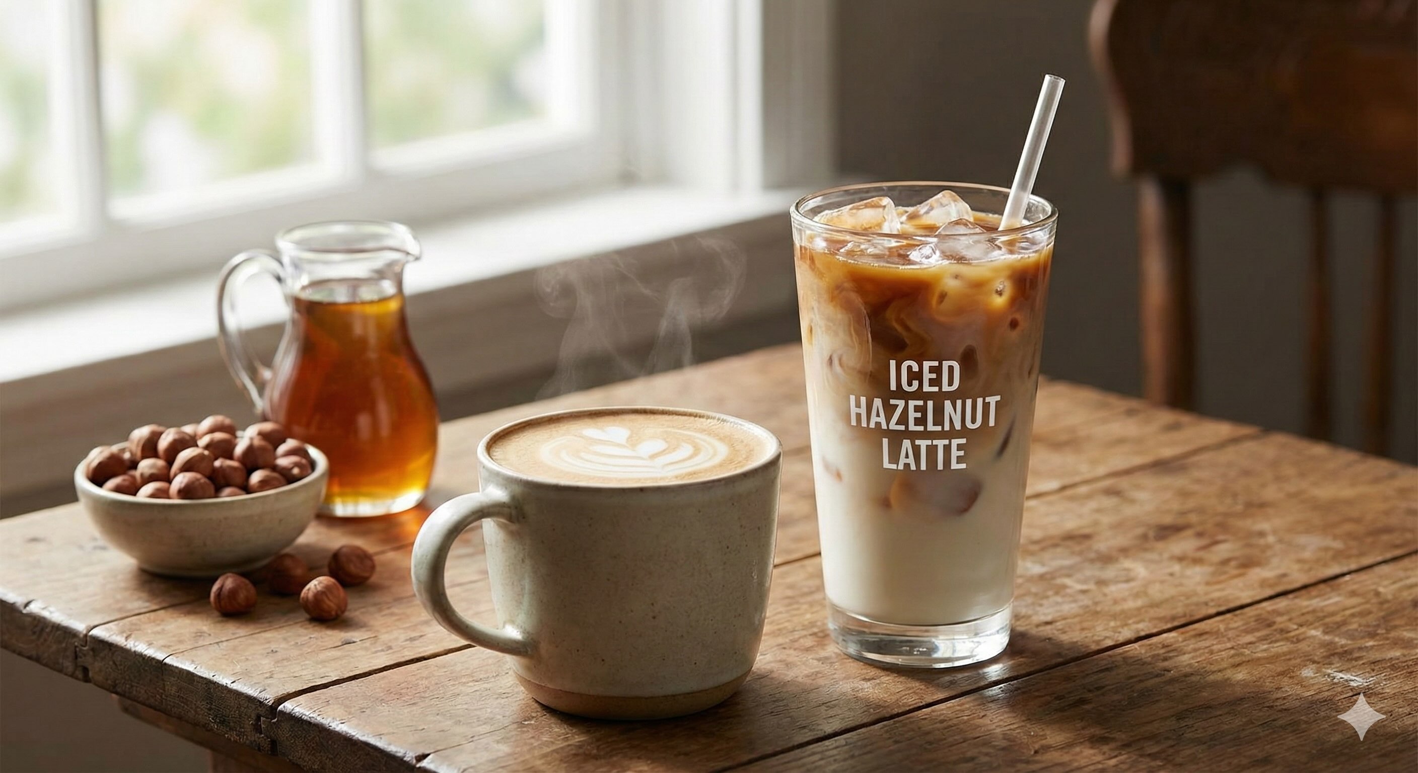 Hazelnut Coffee Latte